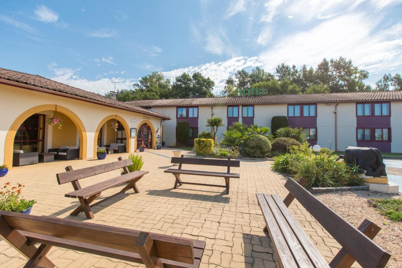 Logis Hotel Restaurant Solenca Nogaro Exterior foto