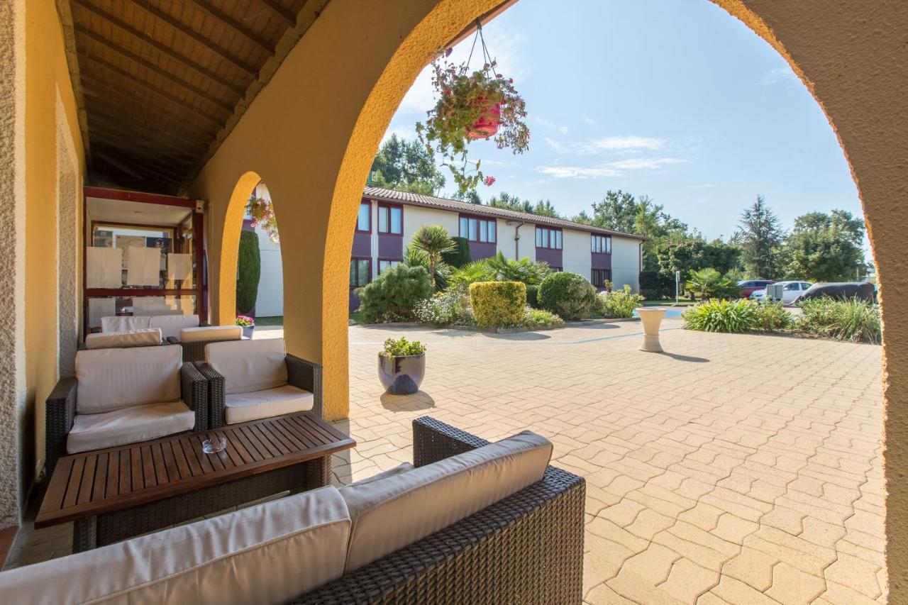 Logis Hotel Restaurant Solenca Nogaro Exterior foto